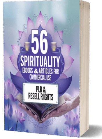 56 Spirituality PLR eBooks and Articles Bundle – Resell Rights & Commercial Use
