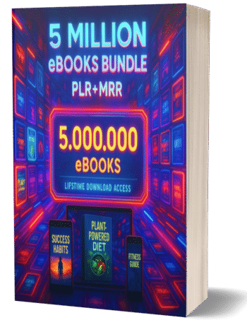 5 Million eBooks Mega Bundle – Ultimate PLR & MRR Collection for Passive Income & Wealth Creation
