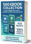 PLR Business eBook Collection – 500+ Premium eBooks + Free Email Pack for Reselling & Profit