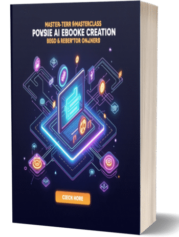 AI eBook Masterclass – Step-by-Step Video Guide to Creating a Complete Book with Artificial Intelligence