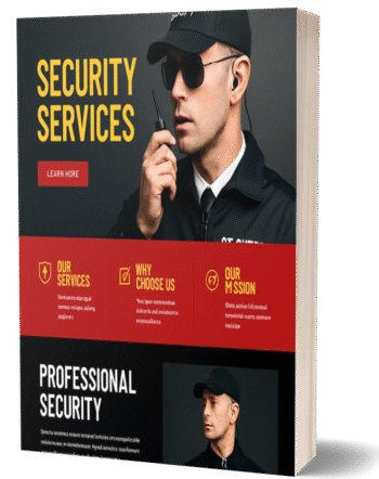 ProGuards | Safety & Security Site Template - Ready HTML Template with Ultra-Responsive Design, Full Customization & SEO Optimization