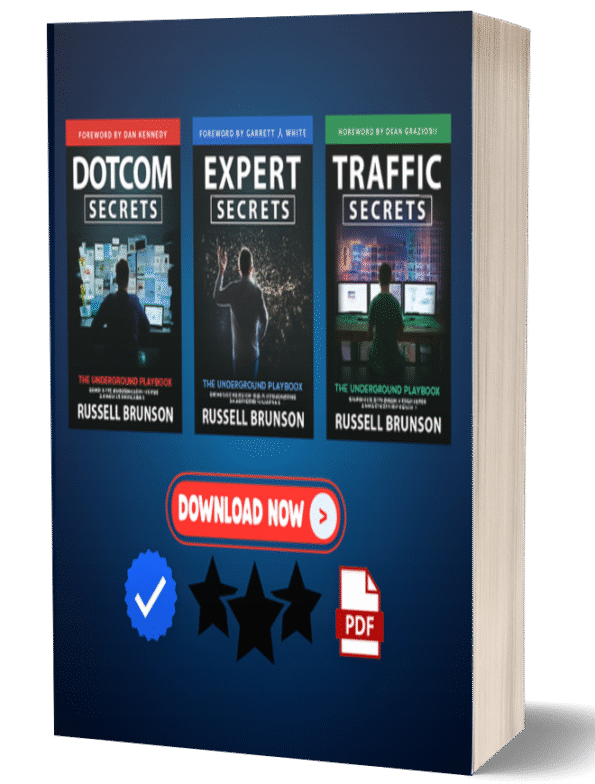 russell brunson books bundle	 – dotcom secrets book (3 Bestseller Marketing Books Set)